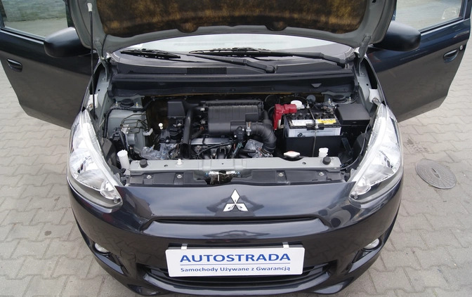 Mitsubishi Space Star cena 23900 przebieg: 80367, rok produkcji 2014 z Pilzno małe 379